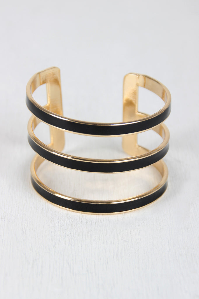 Open Stripe Cuff