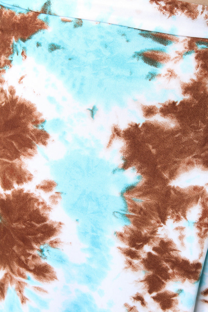 Tie Dye Open Side Skirt