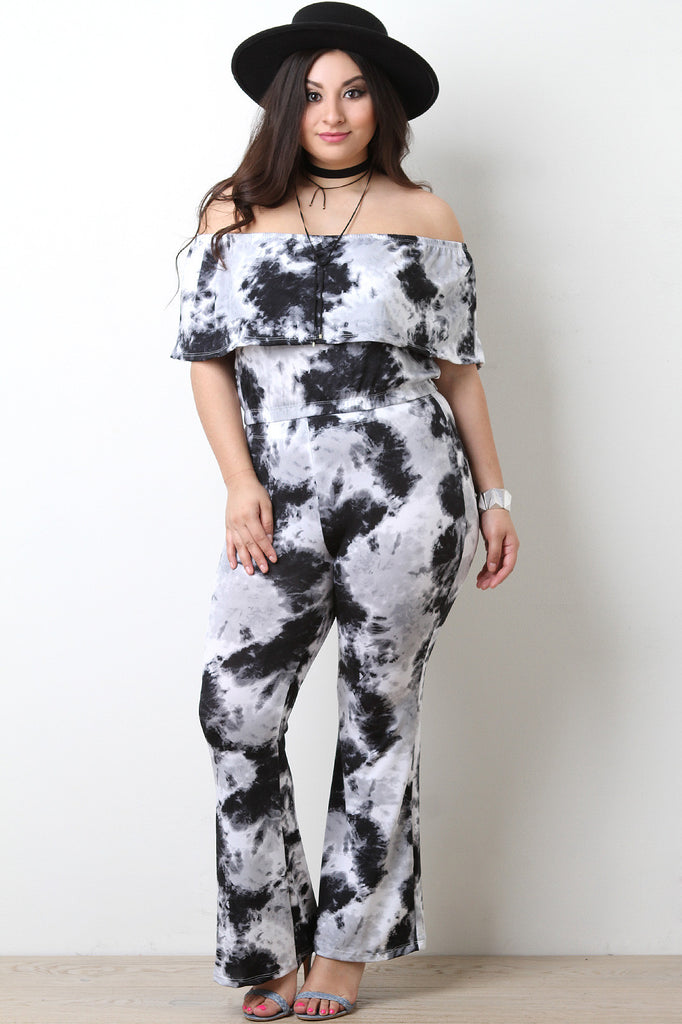 Tie Dye Flare Pants