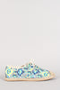 Qupid Tribal Lace Up Espadrille Flat