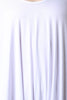 Plunging Neckline Draping Oversize Jumpsuit