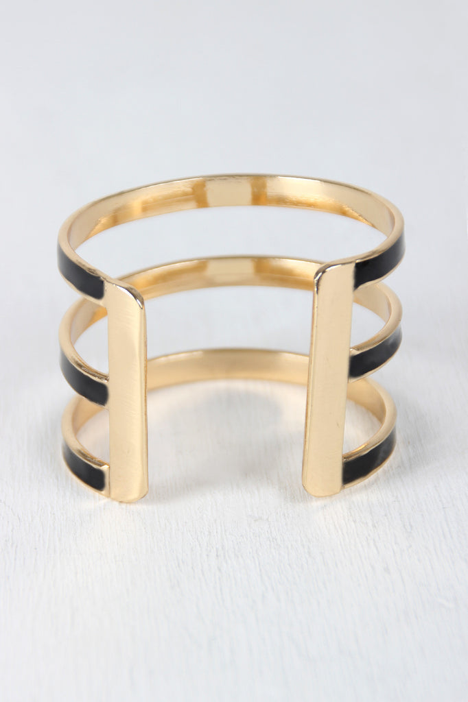 Open Stripe Cuff