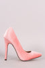 Velvet Pointy Toe Stiletto Pump
