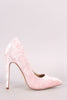 Liliana Crushed Velvet Pointy Toe Stiletto Pump