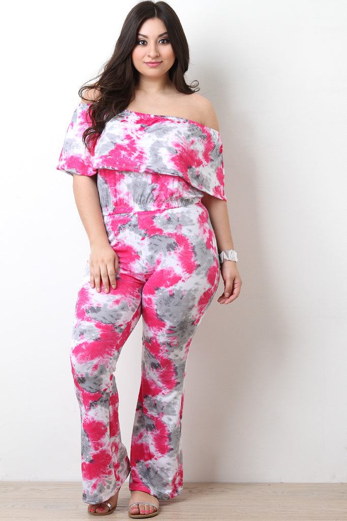 Tie Dye Flare Pants