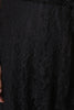 Lace Sleeveless Tie-Waist Fit And Flare Dress