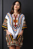 Traditional Dashiki Shift Dress
