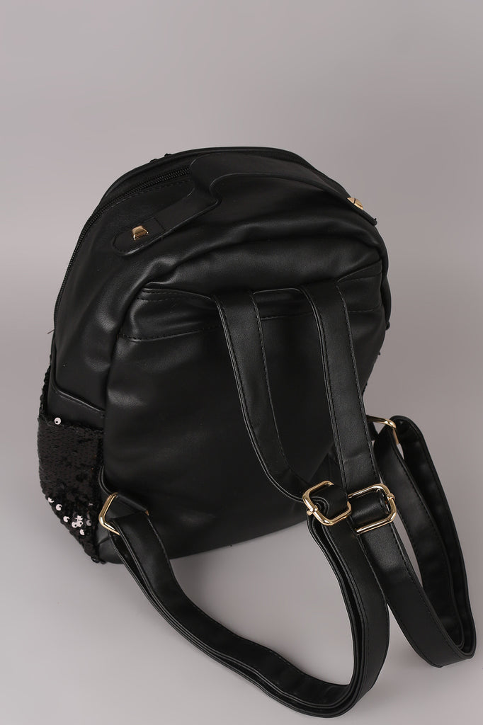 Dazzling Sequin Mini Backpack