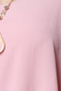 Poncho Self-Tie Sleeve Necklace Midi Dress