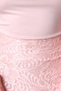 Off The Shoulder Cuff Sleeve Mermaid Dress