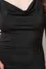 Criss Cross Halter Strap Midi Dress
